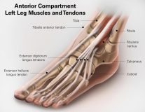 Osirix Example-Anterior Compartment Left Leg Muscles & Tendons